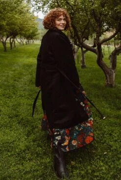 Sloane Coat In Black - FINAL SALE -Fashion Clothing Store SloaneBlack QuietMeadows F23 5 848795