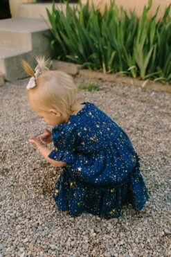Baby Starry Nights Dress Set - FINAL SALE -Fashion Clothing Store Starry Nights 08 211145