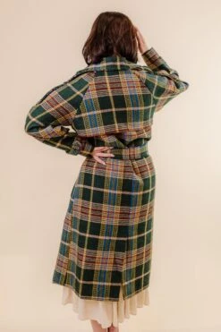 Holly Plaid Coat - FINAL SALE -Fashion Clothing Store Studio F23 23 721944