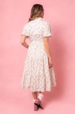 Sutton Dress Made With Liberty Fabric -Fashion Clothing Store SuttonDress Studio LibertyLondon24 09
