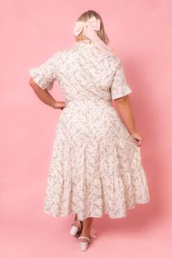 Sutton Dress Made With Liberty Fabric -Fashion Clothing Store SuttonDress Studio LibertyLondon24 14