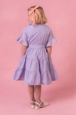 Mini Sutton Dress In Pinstripe -Fashion Clothing Store SuttonPinstripe Studio Summer1 8