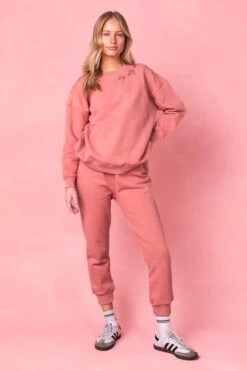 Ivy City Jogger Sweatpants In Pink 9 Ivy City Jogger Sweatpants In Pink -Fashion Clothing Store SweatpantsJoggerPink Studio 1 873476