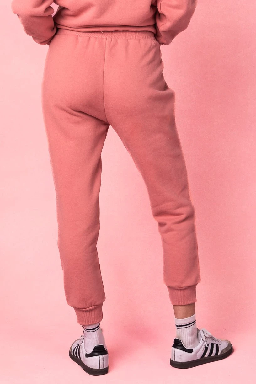 Ivy City Jogger Sweatpants In Pink 4 Ivy City Jogger Sweatpants In Pink - Image 4