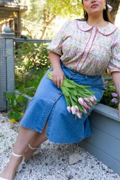 Emma Denim Skirt -Fashion Clothing Store WEB EMMADENIM 1 773278