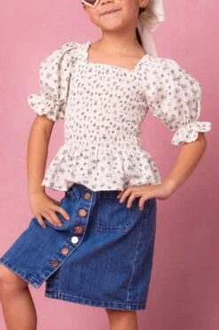 Mini Emma Denim Skirt -Fashion Clothing Store WEB EMMADENIM 9