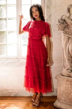 Anastasia Dress - FINAL SALE -Fashion Clothing Store WEB Holiday ch2 ANASTASIARED 4752 138106