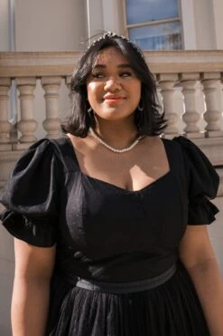 Ballerina Dress In Black 20 Ballerina Dress In Black -Fashion Clothing Store WEB IVY NOIRCOLLECTION3 14 624934