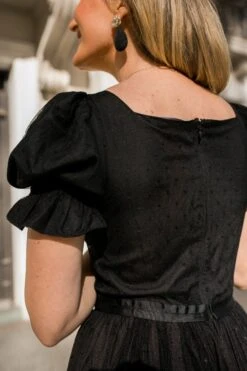 Ballerina Dress In Black 25 Ballerina Dress In Black -Fashion Clothing Store WEB IVY NOIRCOLLECTION3 58 635035