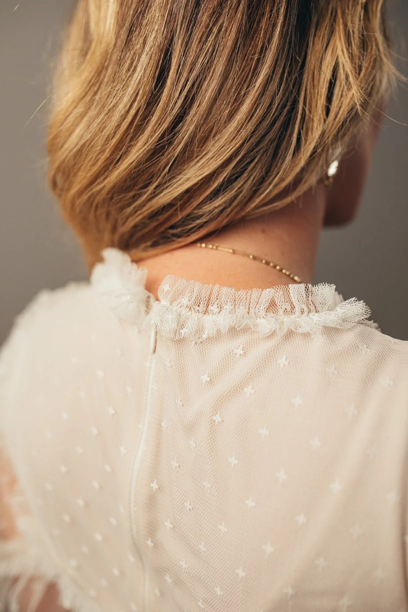 Whimsical Dress In White 5 Whimsical Dress In White - Image 5