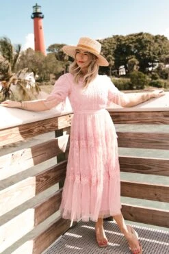 Jules Dress In Pink 23 Jules Dress In Pink -Fashion Clothing Store WEB JulesPink Florida SS23 22