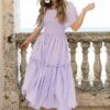 Lennon Dress In Lavender
