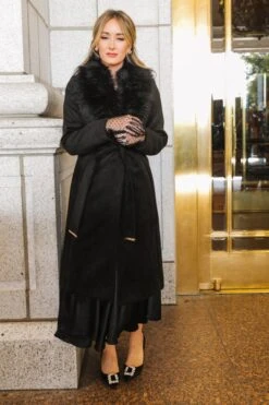 Sloane Coat In Black - FINAL SALE -Fashion Clothing Store WEB Sloane Coat Black 2 28 764074