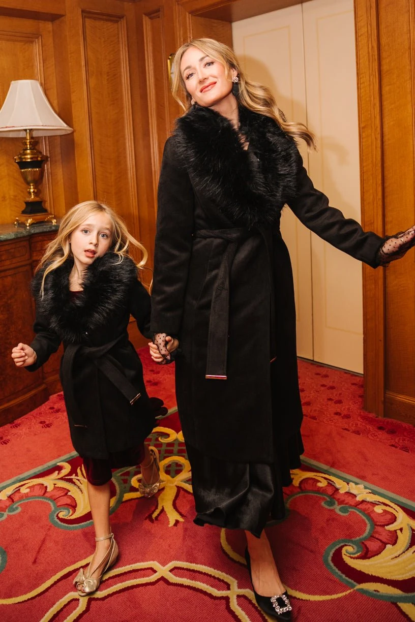 Mini Sloane Coat In Black - FINAL SALE 10 Mini Sloane Coat In Black - FINAL SALE - Image 10