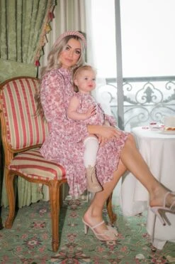 Brynley Dress In Pink - FINAL SALE 24 Brynley Dress In Pink - FINAL SALE -Fashion Clothing Store WEB VDAY BRYNLEYPINK2 12 355323