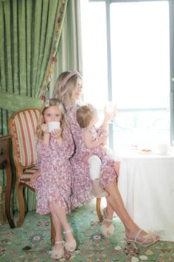 Mini Brynley Dress In Pink - FINAL SALE -Fashion Clothing Store WEB VDAY BRYNLEYPINK2 32 748084