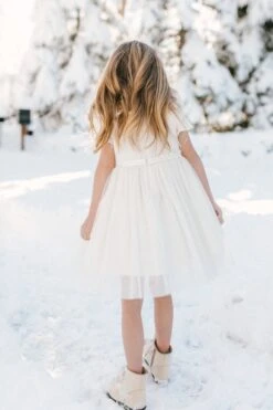 Mini Ballerina Dress In White -Fashion Clothing Store WEB WINTERWHITES BALLERINA 27 708570
