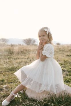 Mini Ballerina Dress In White -Fashion Clothing Store WEB WINTERWHITES BALLERINA2 11 609779