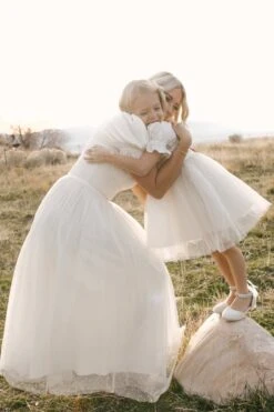 Mini Ballerina Dress In White -Fashion Clothing Store WEB WINTERWHITES BALLERINA2 23 539812