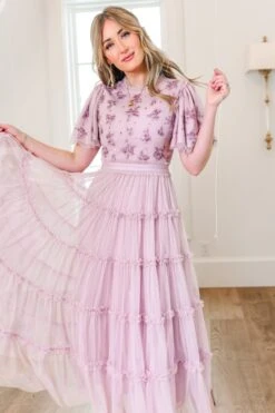 Anastasia Dress In Mauve -Fashion Clothing Store WEB anastasiamauve lovers23 1 11 532928