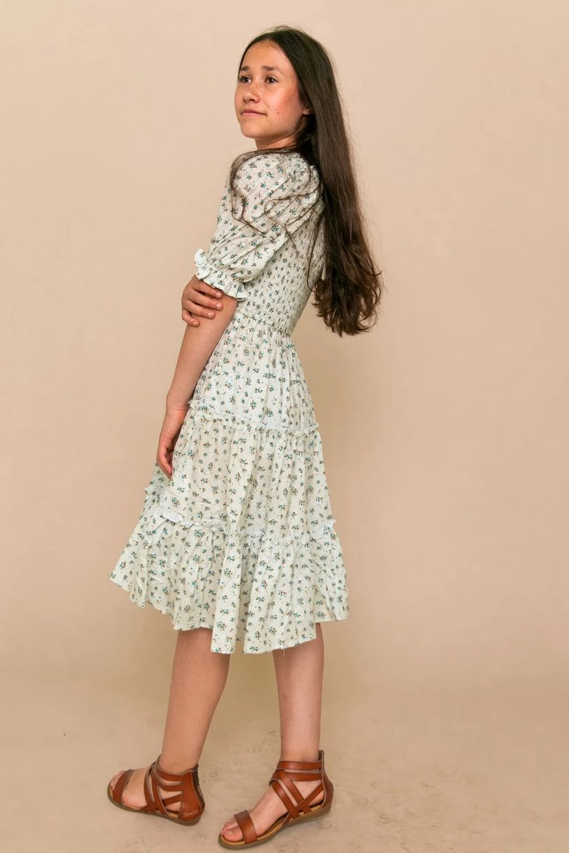 Mini Madeline Dress In Blue 8 Mini Madeline Dress In Blue - Image 8