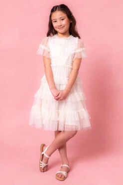 Mini Whimsical Dress In White -Fashion Clothing Store WhisicalWhite Studio Reshoot24 2