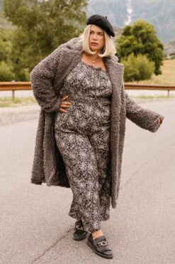 Willow Jumpsuit In Black Floral - FINAL SALE -Fashion Clothing Store WillowJumpsuit ConradRanch F23 18 511562