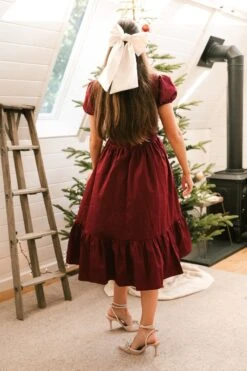 Addie Dress In Wine - FINAL SALE -Fashion Clothing Store addie wine 4 841966