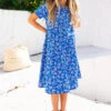 Mini Allie Dress In Royal Blue