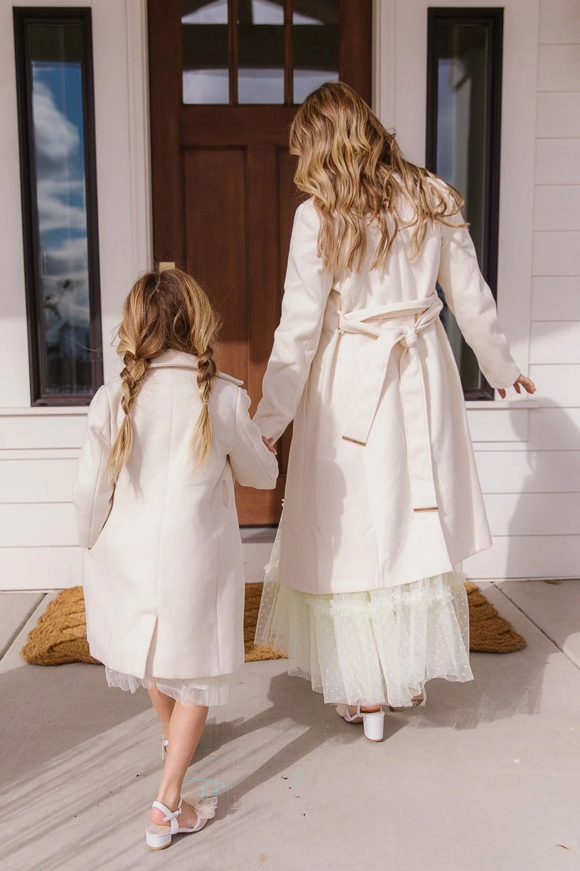 Sloane Coat In Cream - FINAL SALE 9 Sloane Coat In Cream - FINAL SALE - Image 9