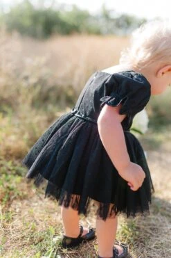 Baby Ballerina Dress Set In Black -Fashion Clothing Store baby ballerina black 08 576793