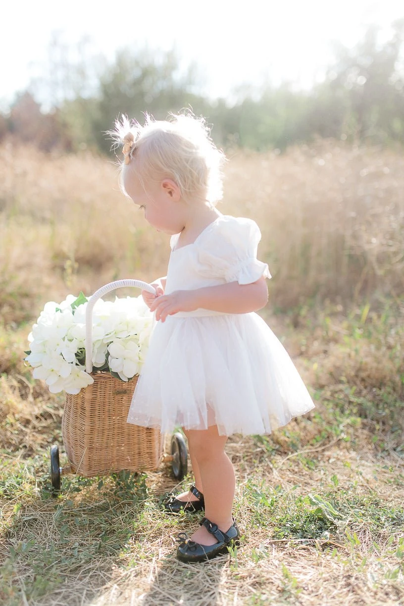 Baby Ballerina Dress Set In White 9 Baby Ballerina Dress Set In White - Image 9