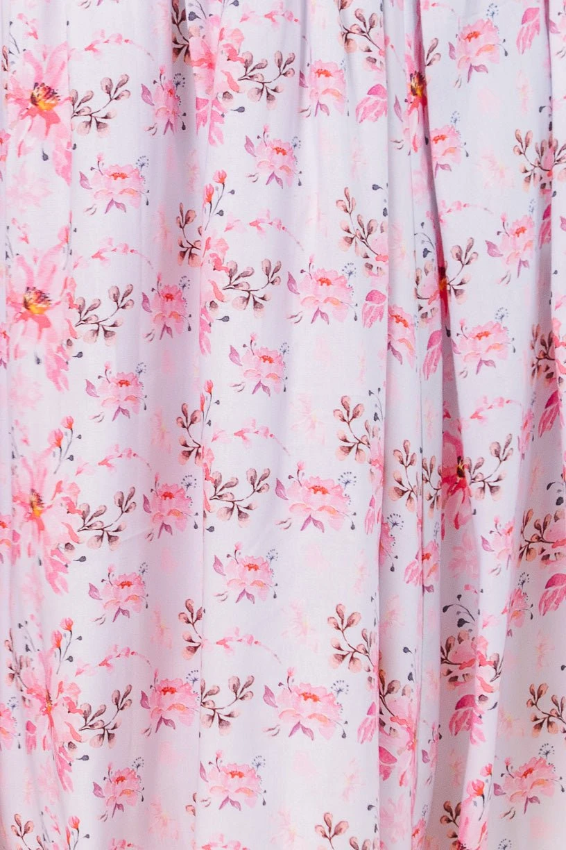 Ballerina Dress In Pink Blossom - FINAL SALE 4 Ballerina Dress In Pink Blossom - FINAL SALE - Image 4