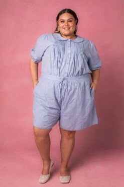 Betty Shorts In Blue -Fashion Clothing Store bettyblue studio 07 95d32f53 c7b3 41e6 b246 f55f668b45dd 581116