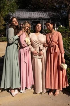 Andie Dress In Apricot Crush -Fashion Clothing Store bridesmaids 161 639746