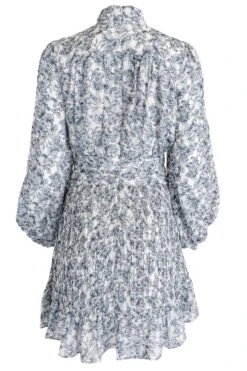 Brynley Dress - FINAL SALE -Fashion Clothing Store brynley blue backcopy 499228