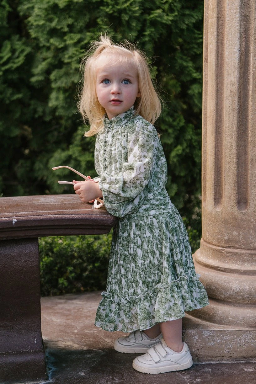 Mini Brynley Dress In Green 5 Mini Brynley Dress In Green - Image 5
