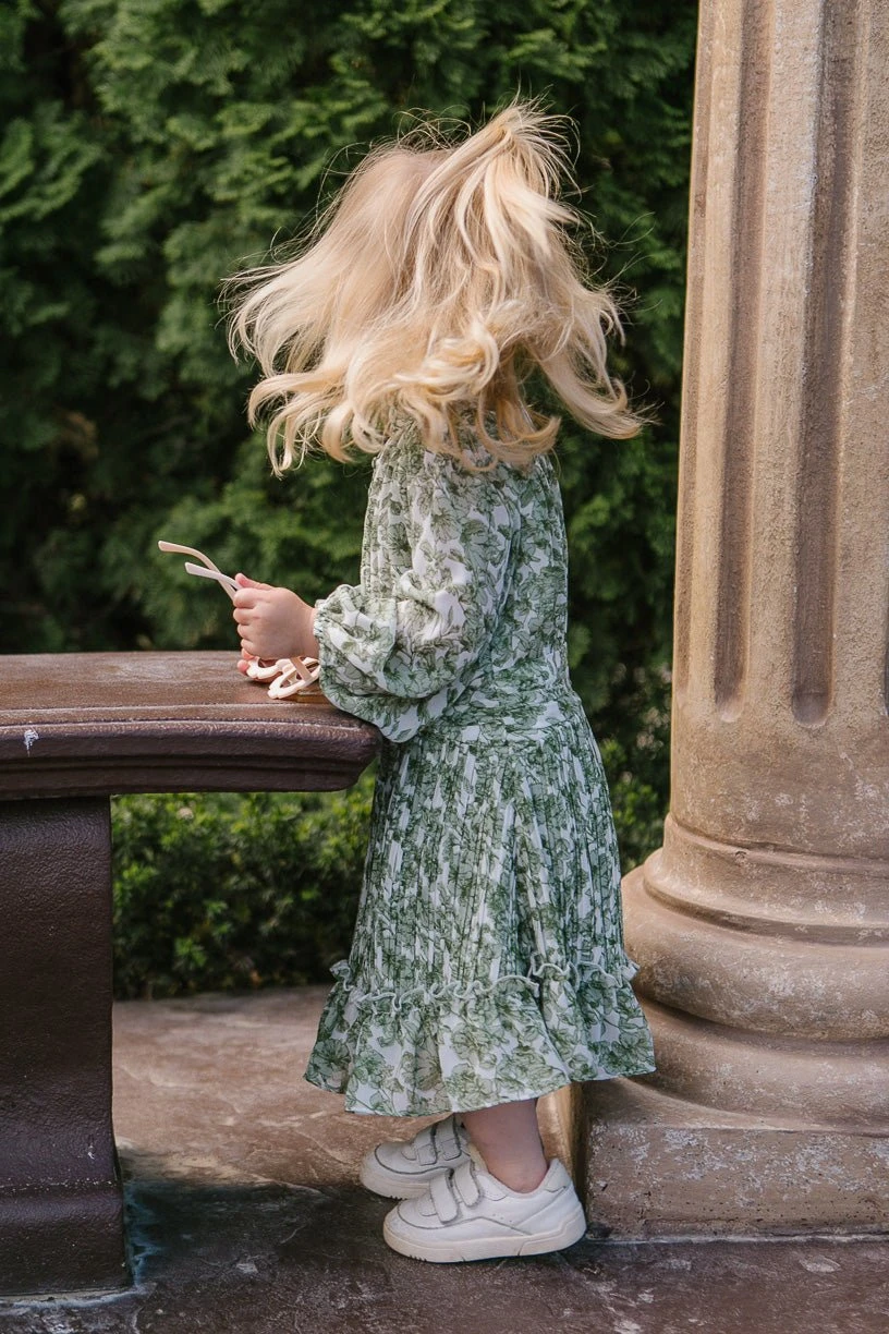 Mini Brynley Dress In Green 9 Mini Brynley Dress In Green - Image 9