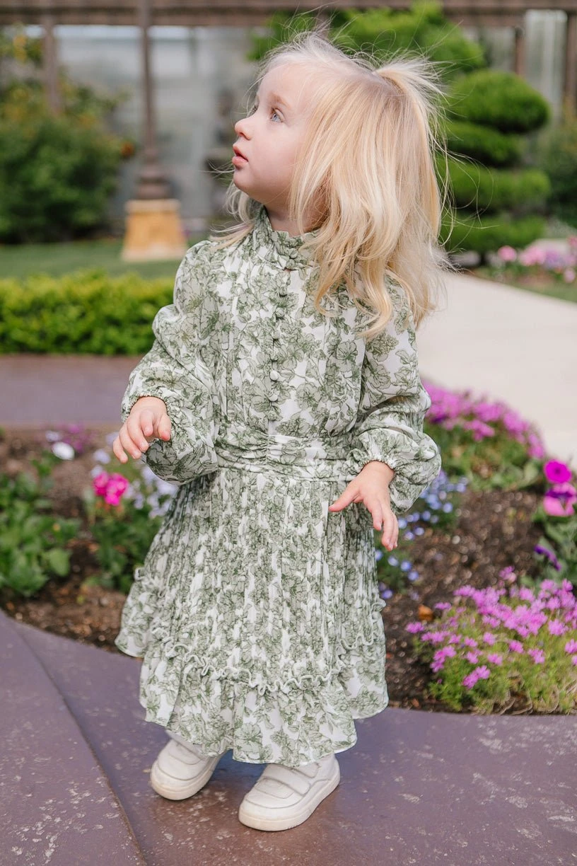 Mini Brynley Dress In Green 6 Mini Brynley Dress In Green - Image 6