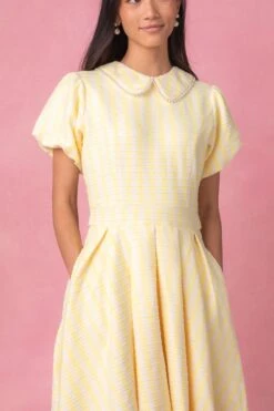 Celine Dress In Yellow -Fashion Clothing Store celine studio easter24 4 184917