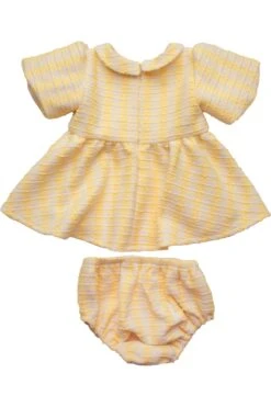 Baby Celine Dress Set In Yellow 11 Baby Celine Dress Set In Yellow -Fashion Clothing Store celine yellow baby back