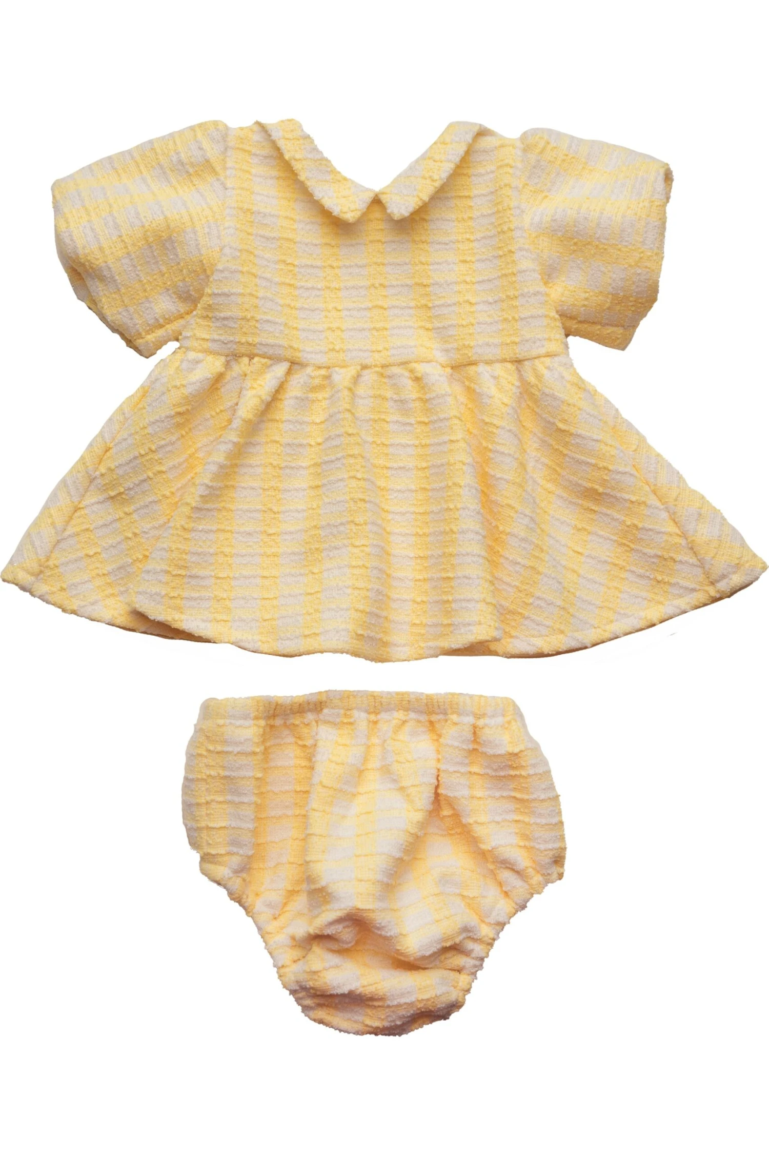 Baby Celine Dress Set In Yellow 7 Baby Celine Dress Set In Yellow - Image 7