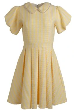 Celine Dress In Yellow -Fashion Clothing Store celine yellow front 331577