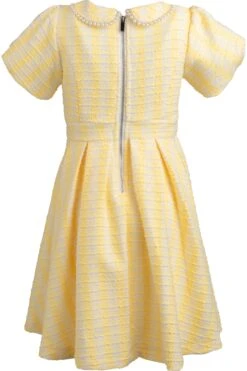 Mini Celine Dress In Yellow -Fashion Clothing Store celine yellow mini back