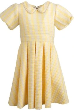 Mini Celine Dress In Yellow -Fashion Clothing Store celine yellow mini front