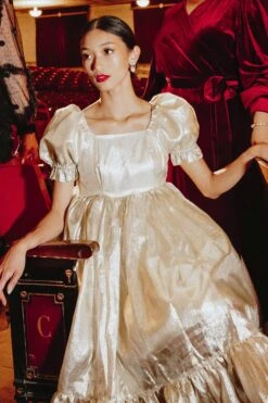 Coco Dress In Gold - FINAL SALE 14 Coco Dress In Gold - FINAL SALE -Fashion Clothing Store cocogold 5