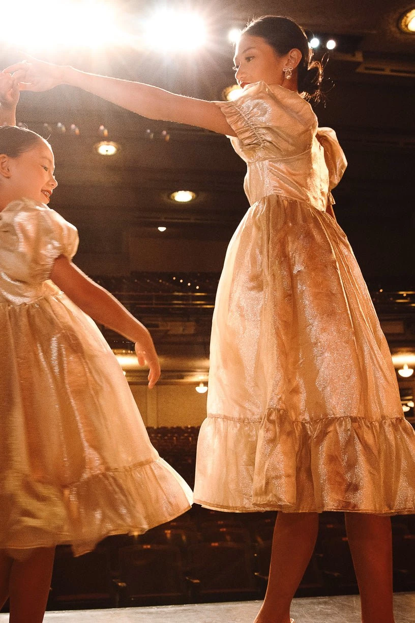 Coco Dress In Gold - FINAL SALE 7 Coco Dress In Gold - FINAL SALE - Image 7