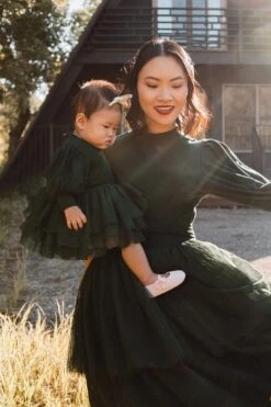 Baby Cosette Dress Set In Green - FINAL SALE -Fashion Clothing Store cosettegreen 1 603587