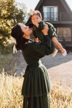 Baby Cosette Dress Set In Green - FINAL SALE -Fashion Clothing Store cosettegreen 3 487467