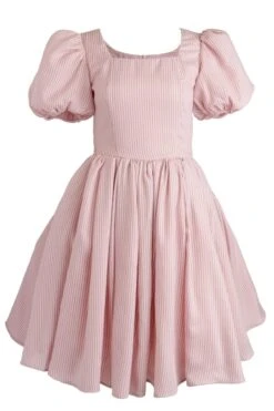 Cupcake Dress In Pink Stripe 22 Cupcake Dress In Pink Stripe -Fashion Clothing Store cupcake pinkstripe front 972868